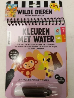 Image Books Kleuren met Water Wilde Dieren
