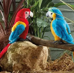 Living Nature Knuffel Vogel Ara