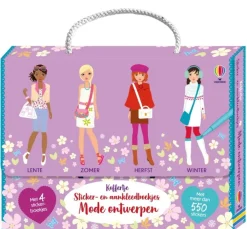 Uitgeverij Usborne Koffertje Mode ontwerpen