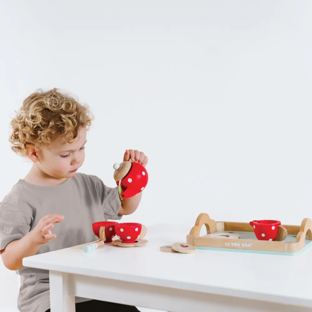 Le Toy Van Theeservies Inclusief Dienblad Hout