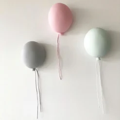 Houtendiershop Lello Kids Balloon Wall Tap Light Small Baby Grey