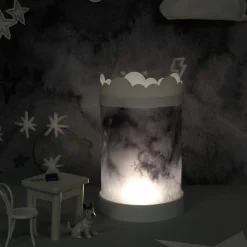 Houtendiershop Lello Kids Table Lamp Night Sky LED