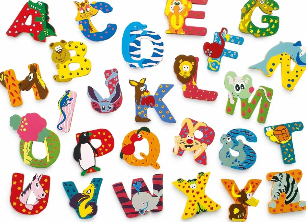 Small Foot Letter Dieren Hout