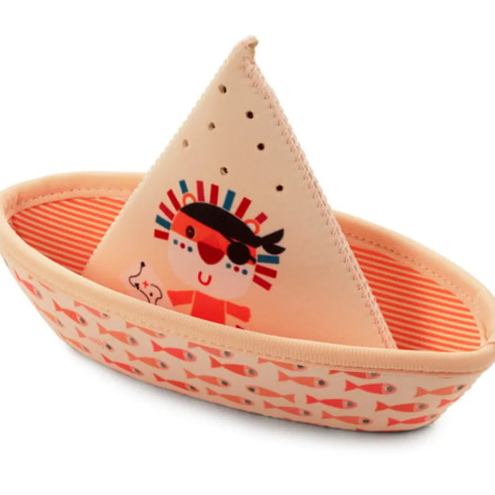 Lilliputiens Badspeelgoed 3 Bootjes Jungle