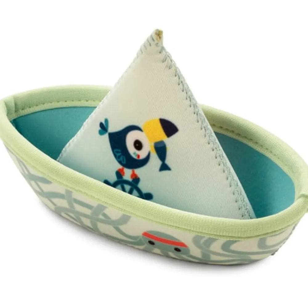 Lilliputiens Badspeelgoed 3 Bootjes Jungle