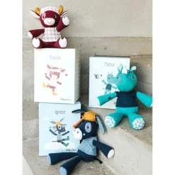 Lilliputiens Knuffel Ezel Ignace