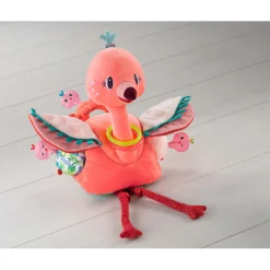 Lilliputiens Knuffel Flamingo Anaïs en haar Baby's
