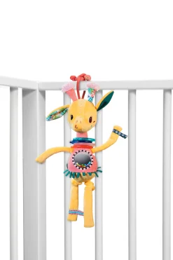 Lilliputiens Knuffel Rammelaar Giraf Zia Dansend