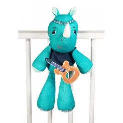 Lilliputiens Muziekknuffel Marius de Neushoorn