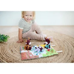 Lilliputiens Speelset Minipersonages Het Gezin van Rosalie de Koe