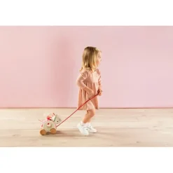 Lilliputiens Trekfiguur Trekknuffel Louise het Eenhoorntje