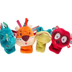 Lilliputiens Vingerpop Jungle Set 4-delig