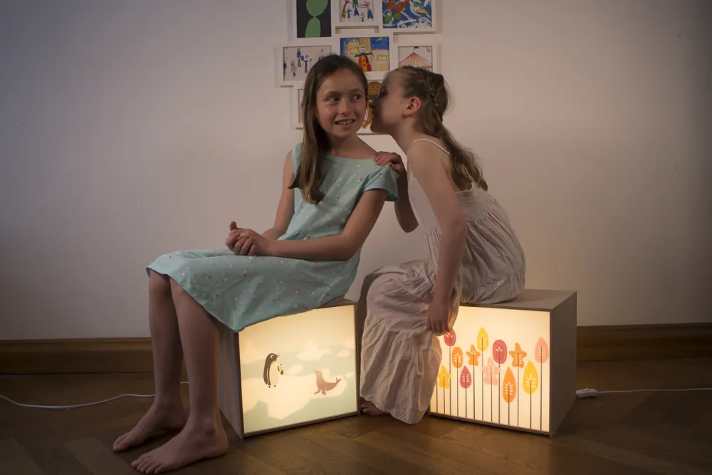 Limundo Kubuslamp Joy Beuken Hout