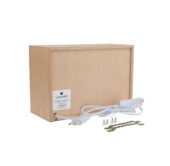 Limundo Wandlamp Rechthoekig Draw Here Beuken Hout