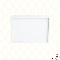 Limundo Wandlamp Rechthoekig Draw Here Wit Hout