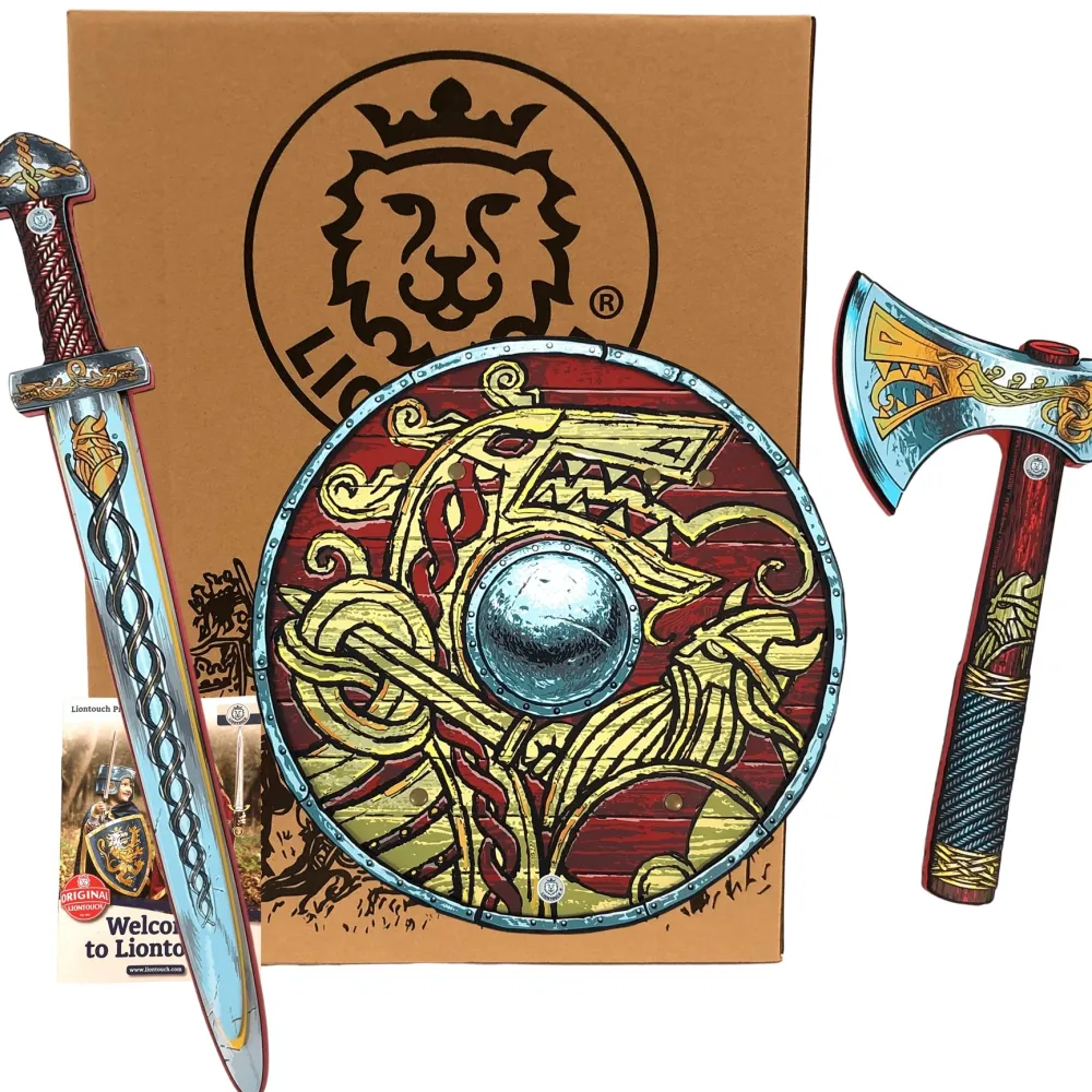 Liontouch Viking Set Zwaard/Schild/Bijl