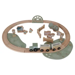 Little Dutch Treinset Little Farm Hout