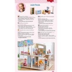 Haba Little Friends - Poppenhuismeubeltjes Werkkamer