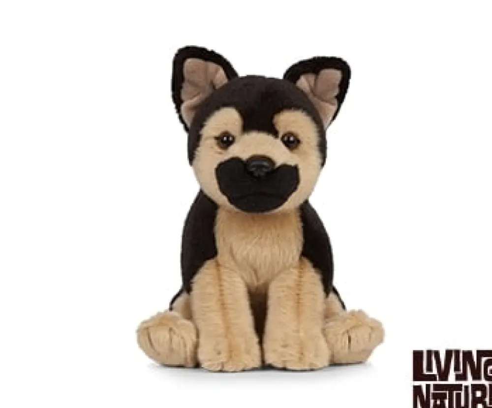 Living Nature Knuffel Hond Duitse Herder Puppy