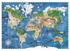 Londji Pocket Puzzel Discover the World 100 pcs