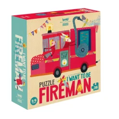 Londji Puzzel I want to be Firefighter 36 pcs