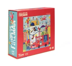 Londji Puzzel I want to be Firefighter 36 pcs