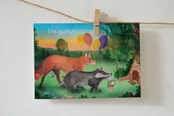 Lotte Drouen Ansichtkaart Nieuw Huis