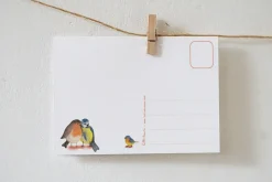 Lotte Drouen Ansichtkaart Vogelgezin in het Groen