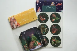 Lotte Drouen Cadeaulabelset Kerst