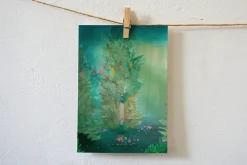 Lotte Drouen Wenskaart Lief Gezin met Vosjes