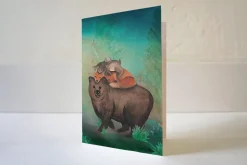 Lotte Drouen Wenskaart Stapeldieren