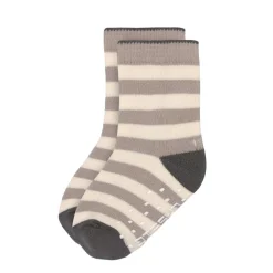 Lässig Kindersokjes V-Master Anti-Slip Anthracite/Taupe Set 2-delig