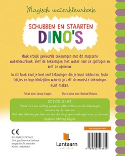 De Lantaarn Magisch waterkleurboek Dino's