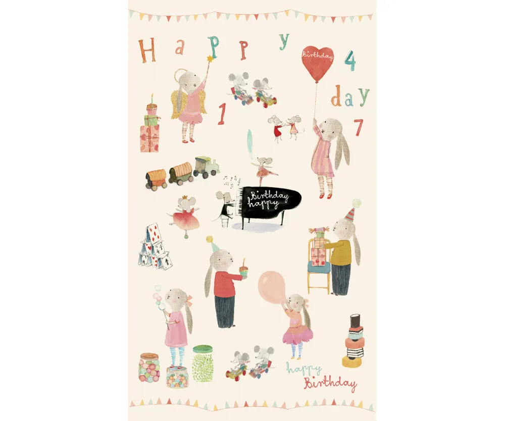 Maileg Cadeaupapier Happy Day 10m