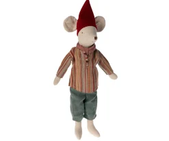 Maileg Kerstmuis Jongen Medium 37cm