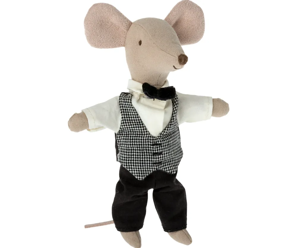 Maileg Knuffelmuis Ober 15cm