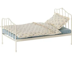 Maileg Metalen Poppenbed Mini Blauw