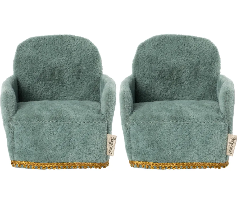 Maileg Poppenhuis Stoelen Set 2-delig