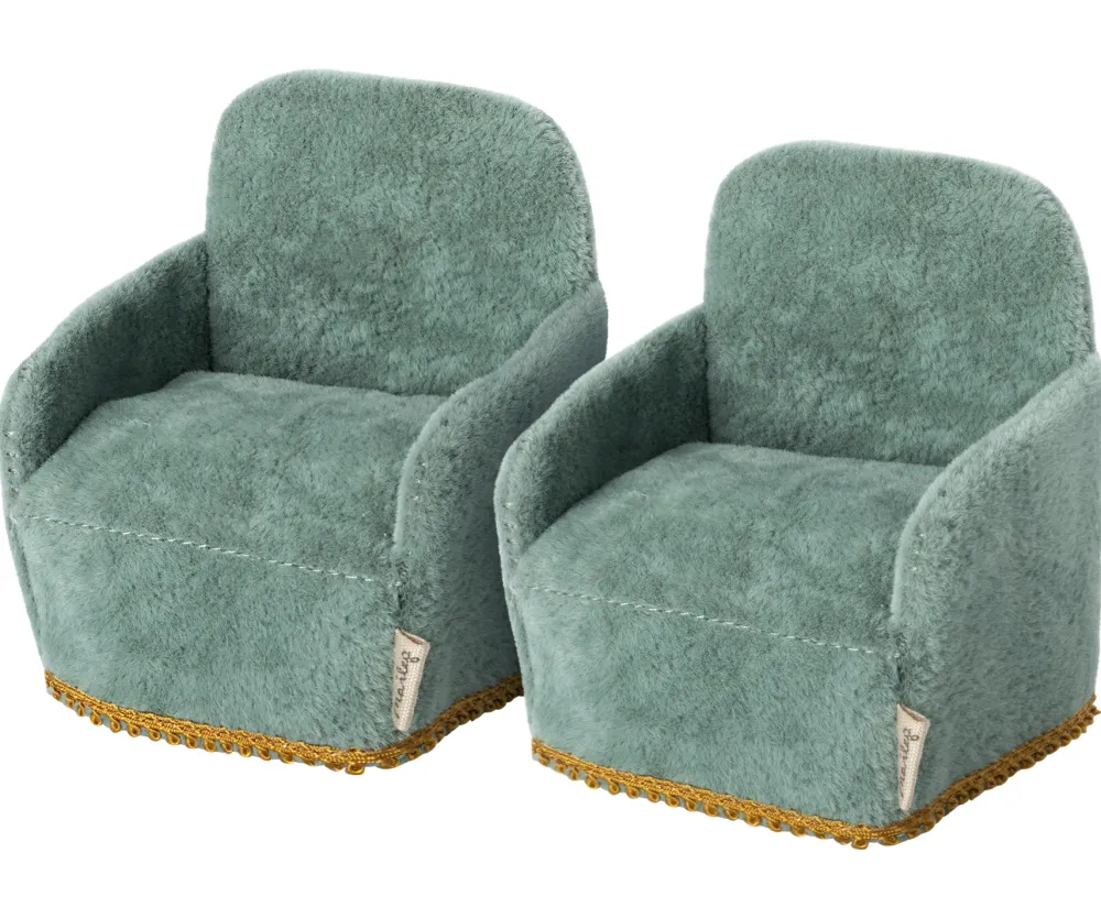 Maileg Poppenhuis Stoelen Set 2-delig