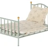 Maileg Poppenhuis Vintage Bed Mint