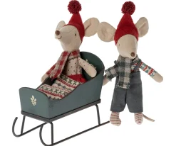 Maileg Poppenslee Groen 12cm