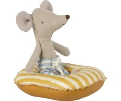 Maileg Rubberboot voor Small Mouse Yellow Stripe