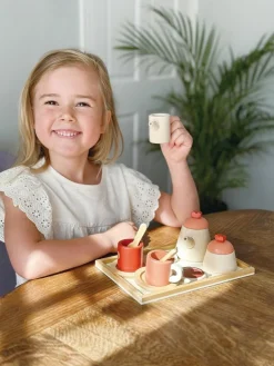 Mentari Theeset met Dienblad Hout