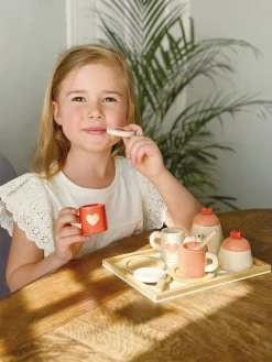 Mentari Theeset met Dienblad Hout