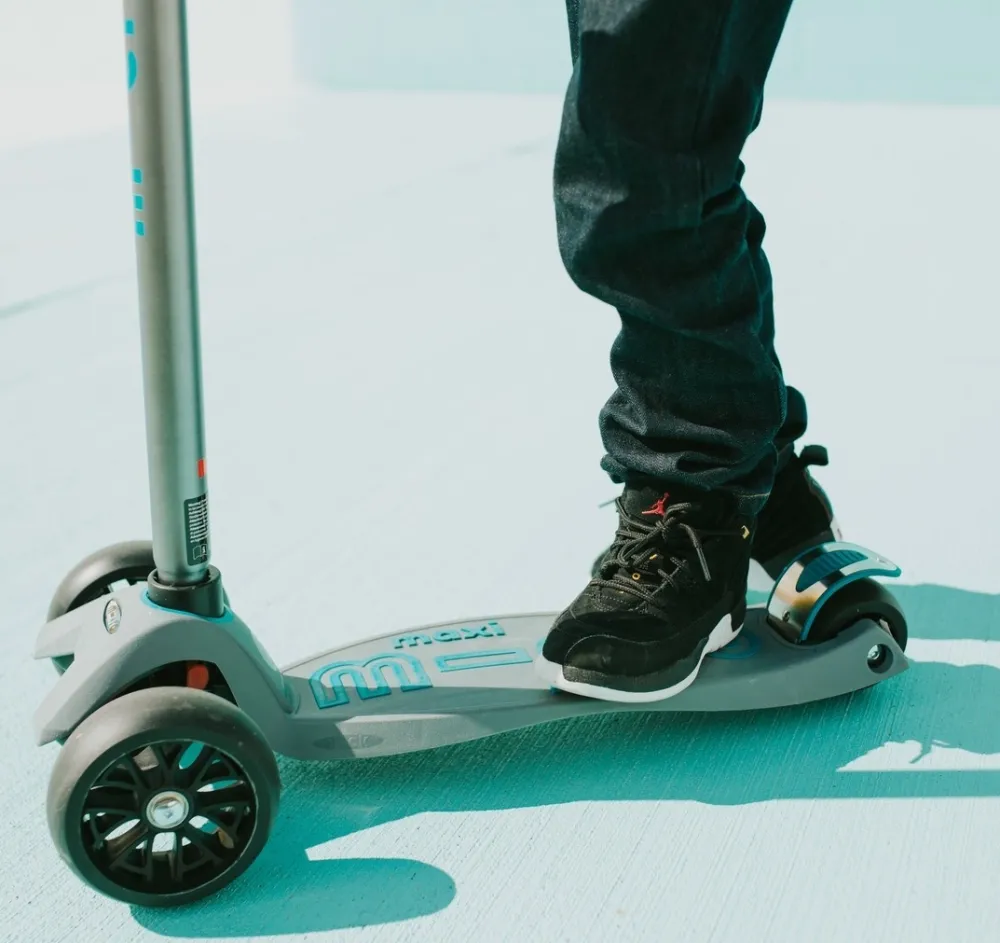 Micro Step Maxi Deluxe PRO Grijs Aqua