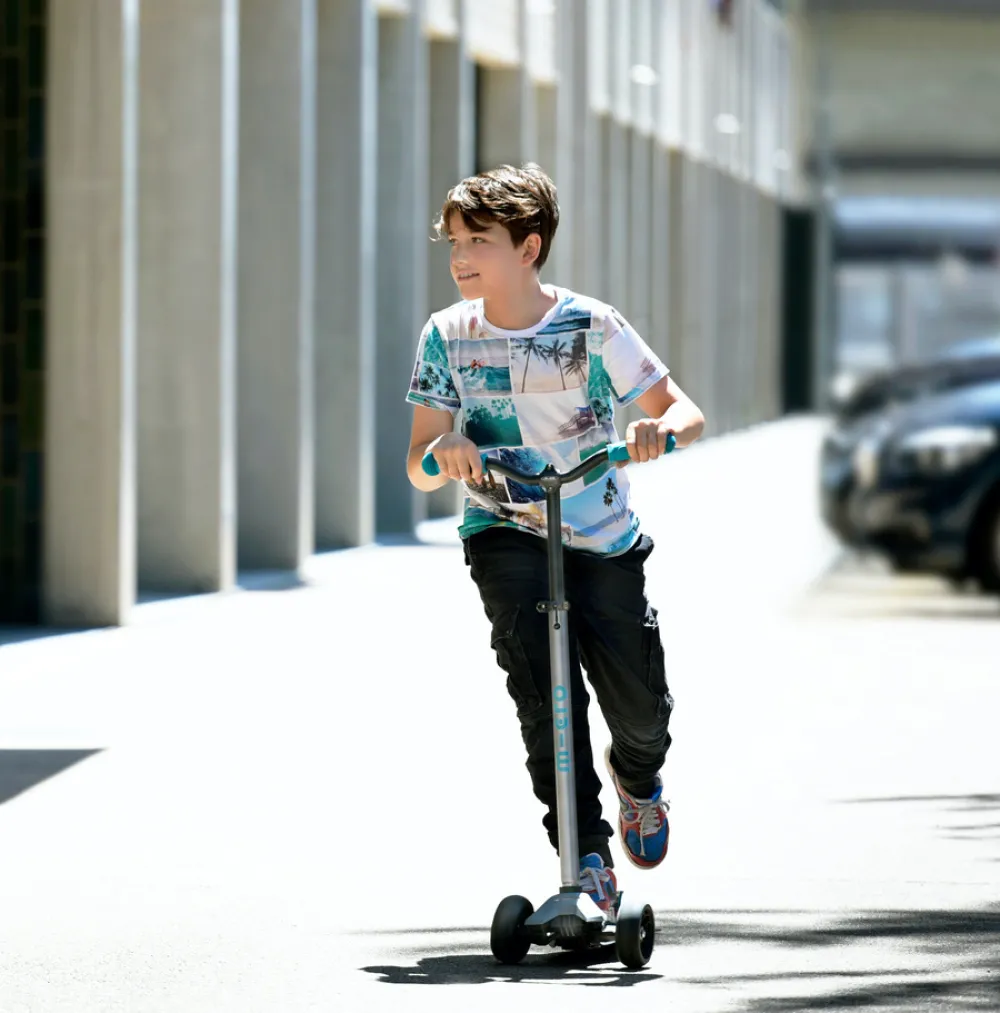 Micro Step Maxi Deluxe PRO Grijs Aqua