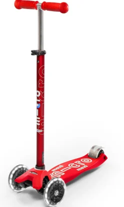 Micro Step Maxi Deluxe Rood Led