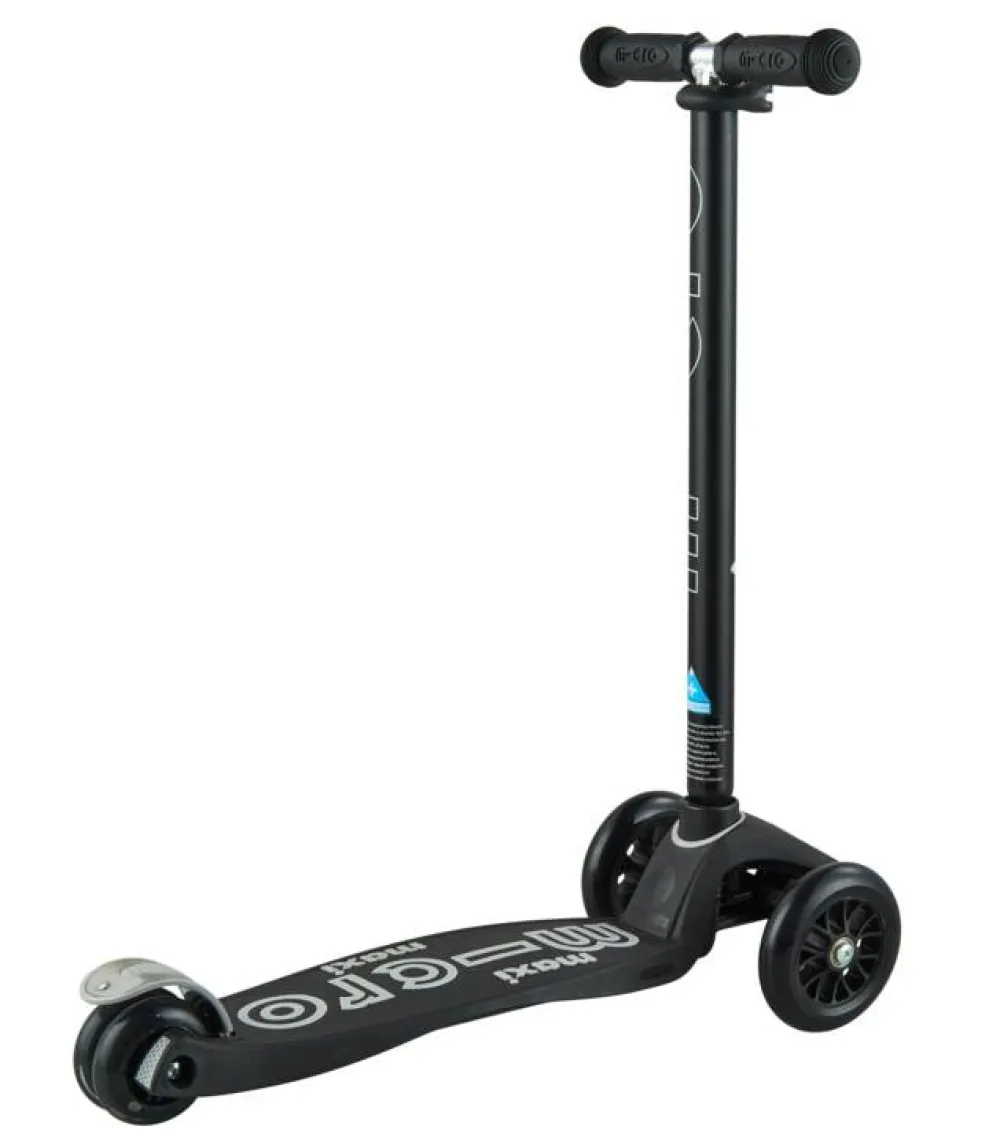 Micro Step Maxi Deluxe Zwart Grijs