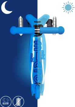 Micro Step Mini Micro Deluxe Glow LED Plus Arctic Blue