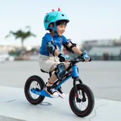 Micro Step Mini Micro Loopfiets Deluxe Blauw